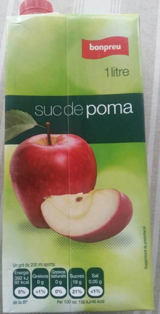 Jus de pommes