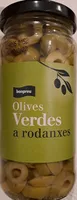 Olives verdes a rodanxes