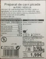 Preparado de carne