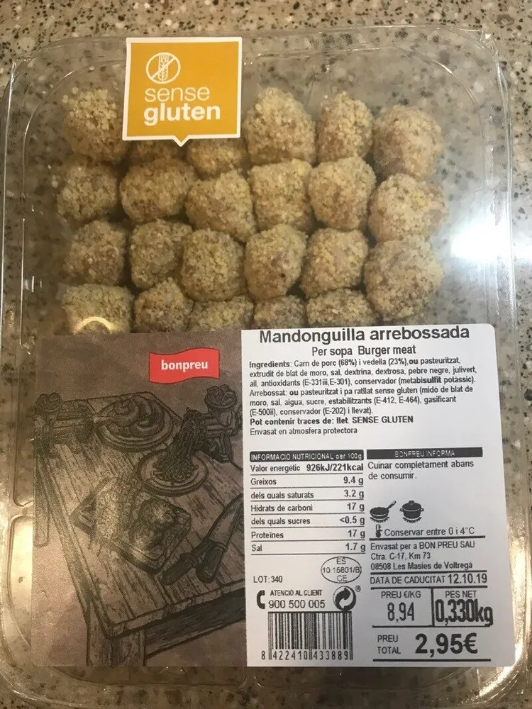 Mandonguilla Arrebossada