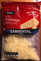 Queso emmental rallado