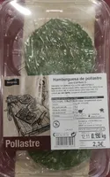 Hamburgesa de pollastre amb espinacs