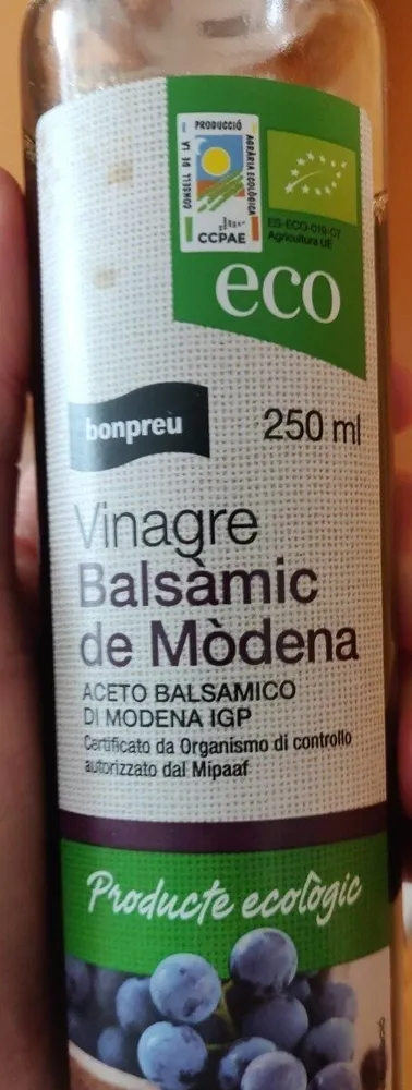 Vinagre balsámico de Módena eco