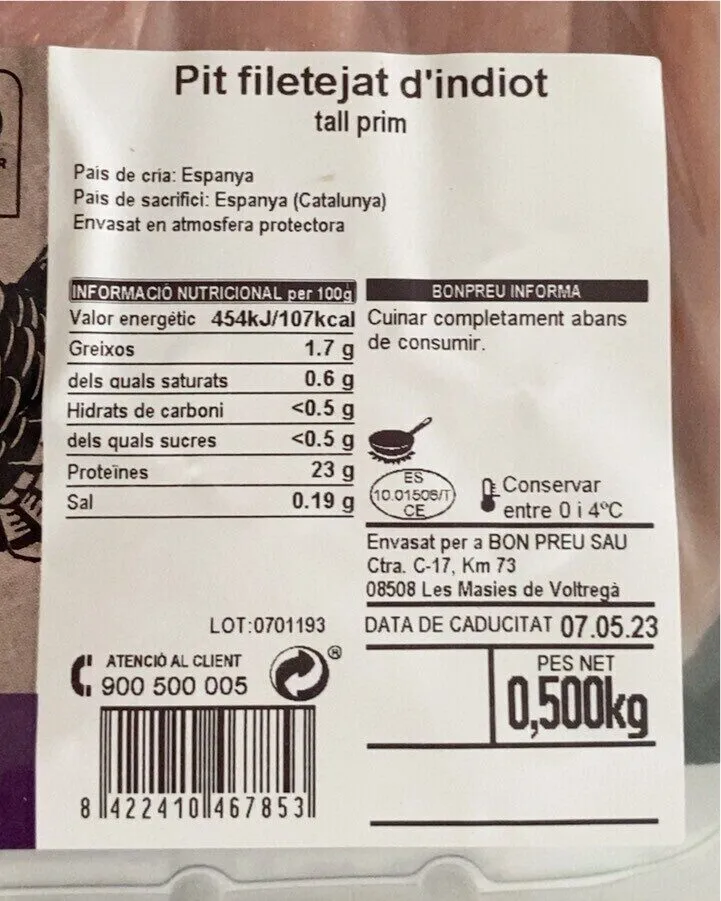 Pit filetejat d’indiot