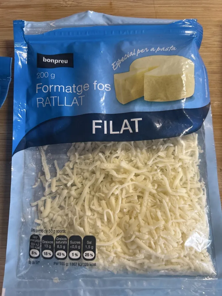 Formatge Fos Rallat