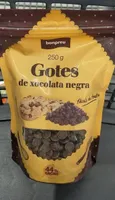 Gotes de xocolata negra