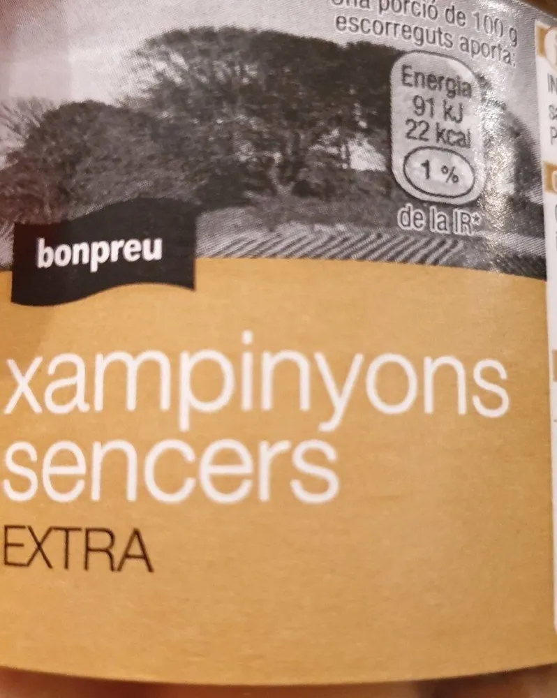 Xampinyons sencers extra