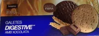 Galletas digestive con chocolate