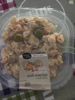 Amanida de pasta amb tonyina