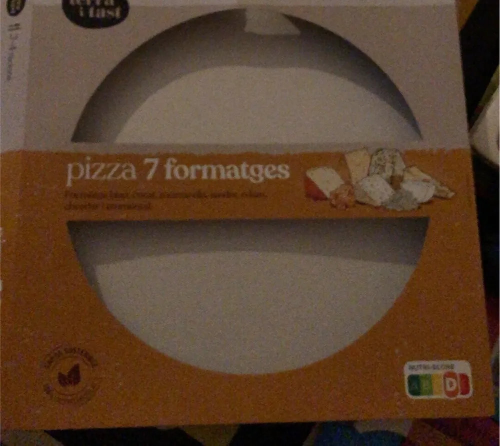 Pizza 7 formatges