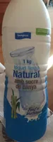 Yogurt líquido natural con azúcar de caña