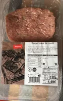 Hamburguesa de conejo