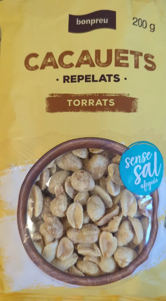Cacauets repelats torrats