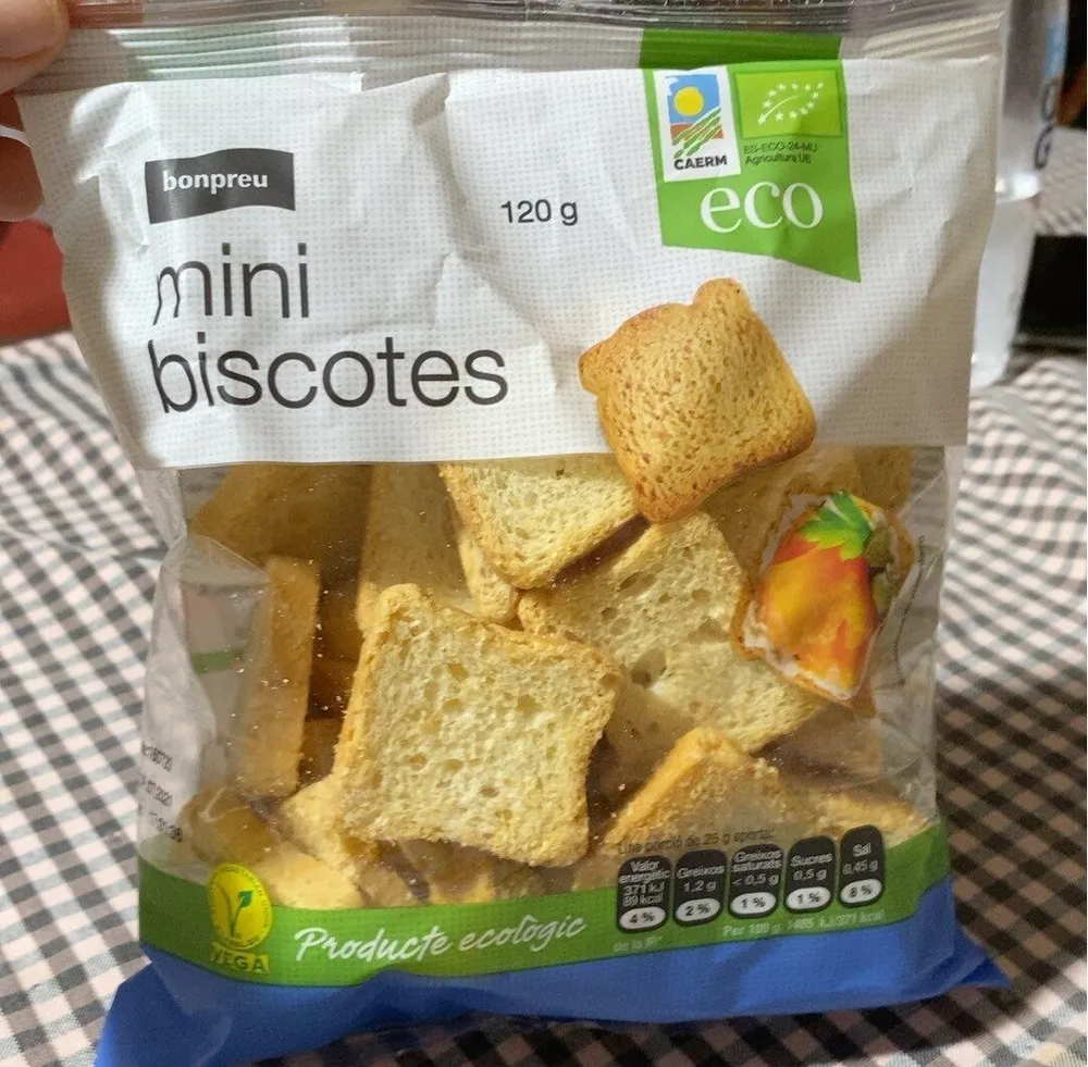 Mini biscotes BonPreu