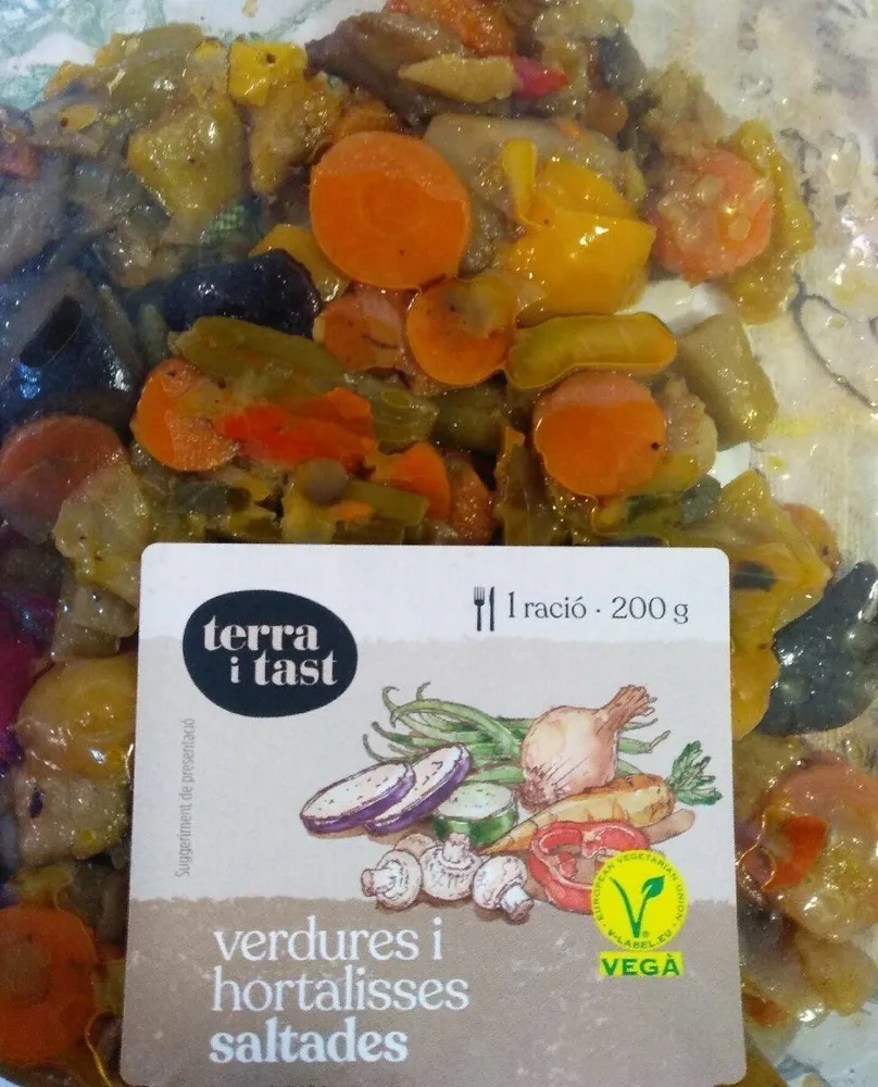 Verdures i hortalisses saltades