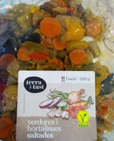 Verdures i hortalisses saltades