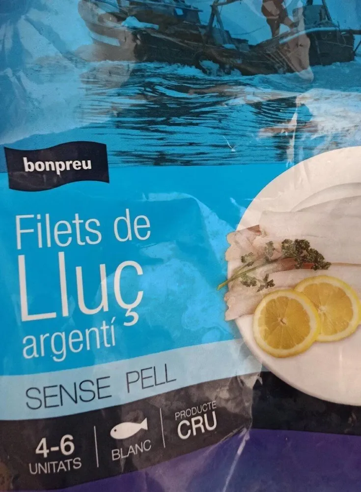 Filets de lluç argentí
