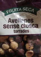 Avellanes sense closca torrades