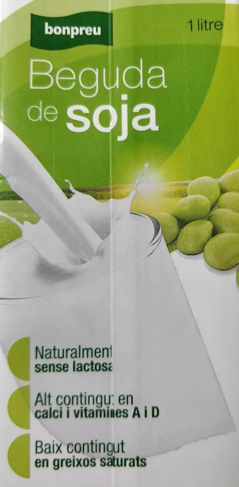 Beguda de soja