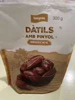 Dàtils amb pinyol dessecats