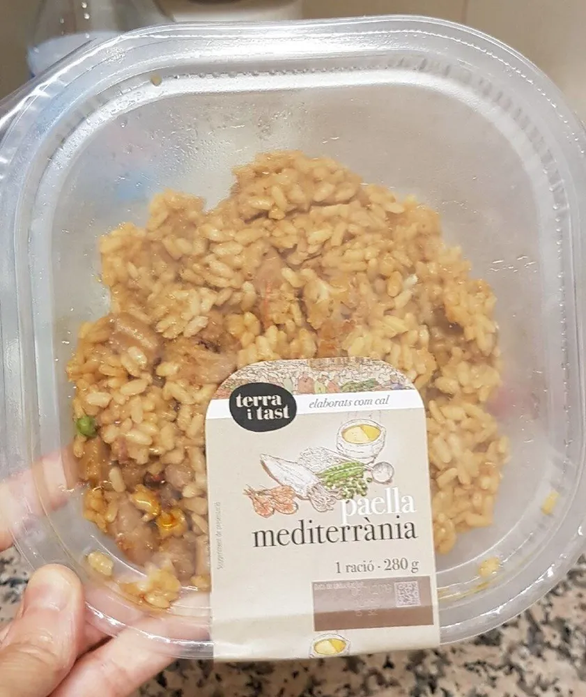 Paella mediterrània