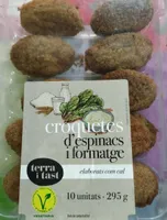 Croquetes d'espinacs i formatge
