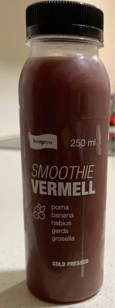 Smoothie vermell
