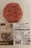 Hamburguesa de vadella black angus