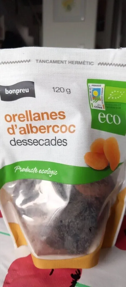 Orellanes d'albercoc