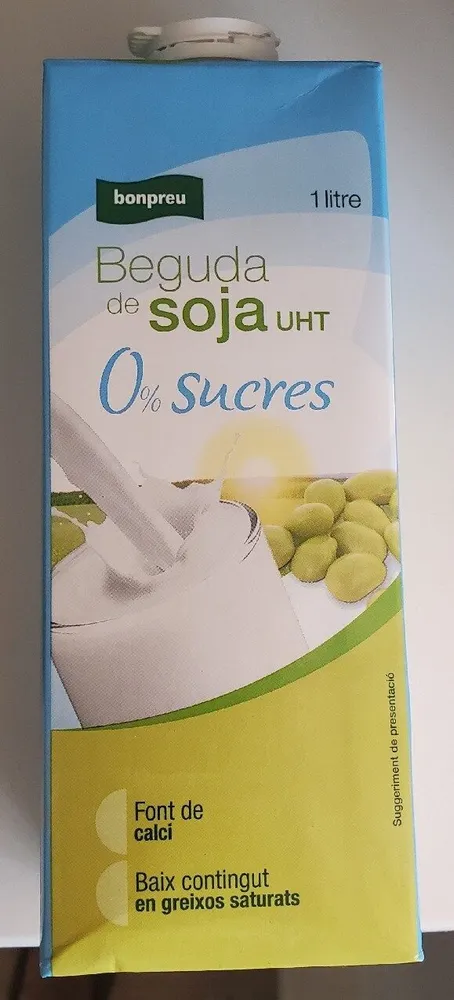 Beguda De Soja Sin Azúcar