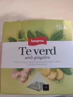 Te verd and gengibre