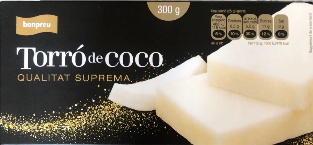 Torró de Coco