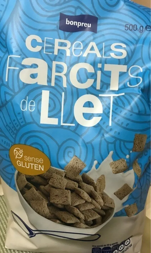 Cerals farcits de llet