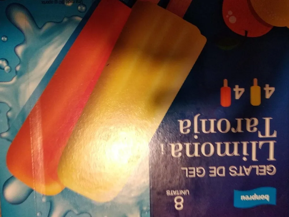 Gelats de gel-Llimona i Taronja
