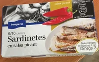 Sardinetes en salsa picant