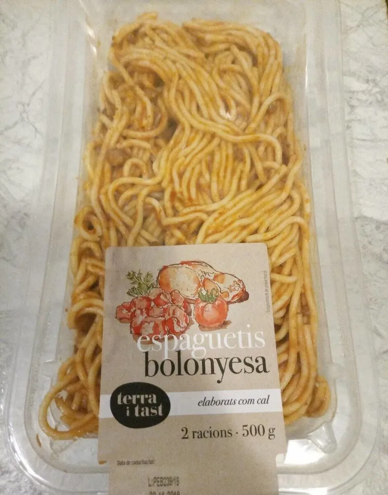 Espaguetis bolonyesa