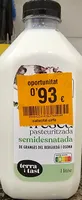 Leche fresca pasteurizada semidesnatada