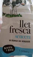 Llet fresca sencera pasteuritzada