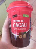 crema de cacau amb avellanes