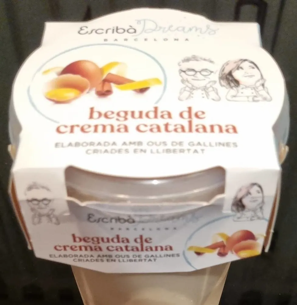 Beguda de crema catalana