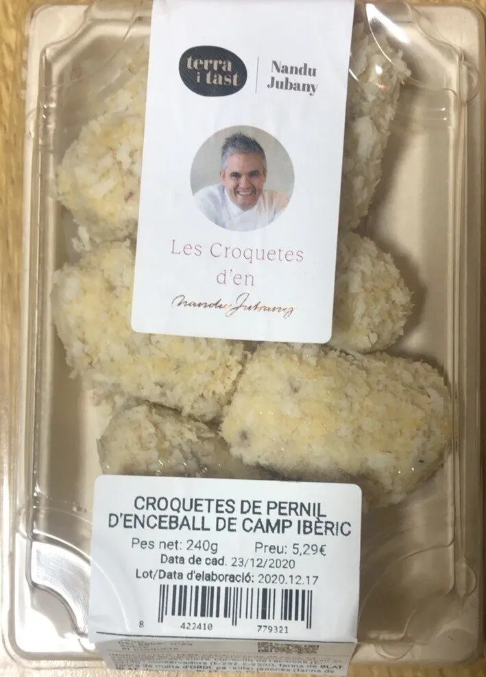 Croquetes de pernil d’enceball de Camp Ibèric