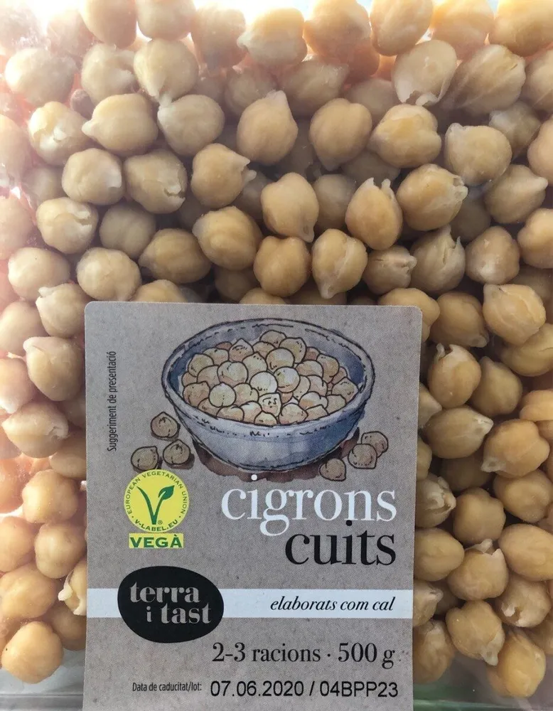 Cigrons cuits