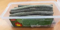 Gel Dolc. Pals de regalèssia amb gust de cola àcida.
