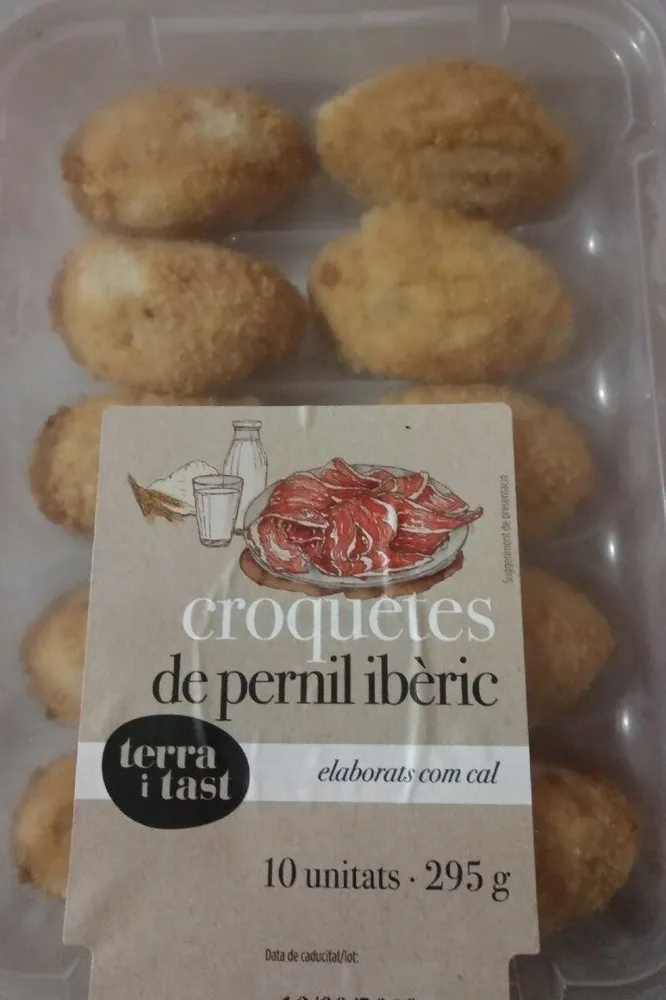 Croquetes de pernil ibèric