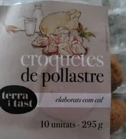 Croquetes de pollastre fregides