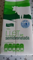 Llet uht semidesnatada