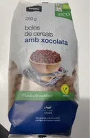 Boles de cereals amb xocolata eco
