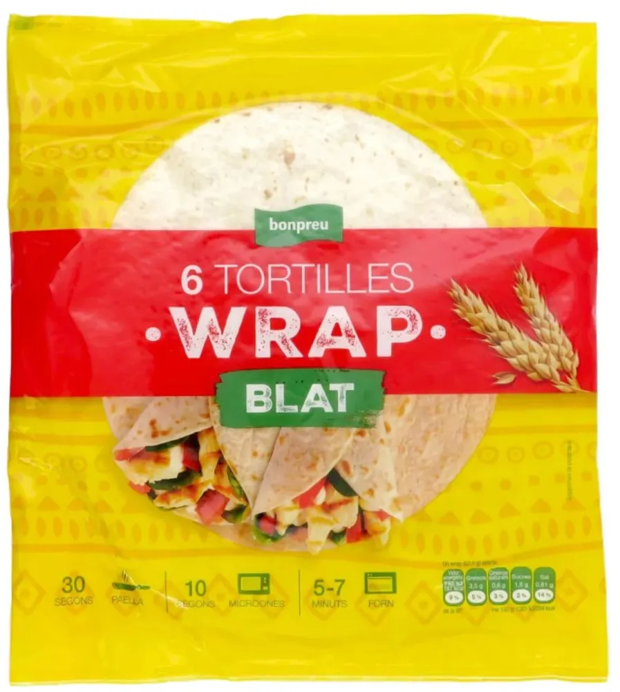 Wrap BLAT Tortilles
