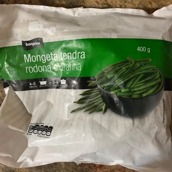 Mongeta tendra rodona extrafina