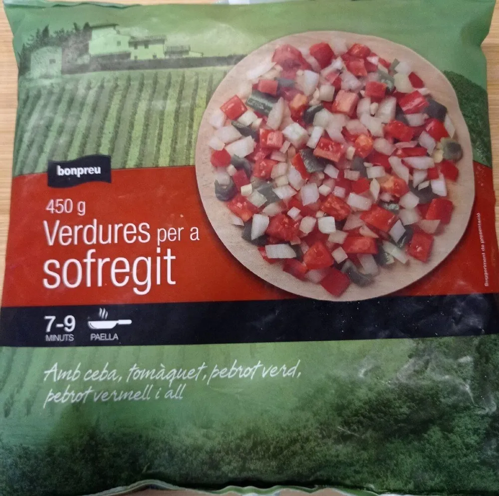 Verdures per a sofregit